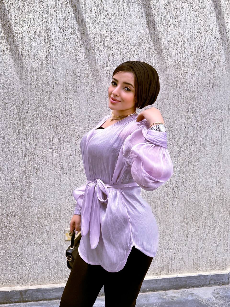 بلوزة شمر اسكارف