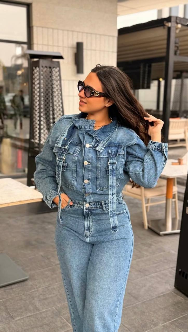 jeans jumpsuit