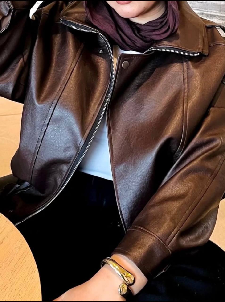 leather jacket