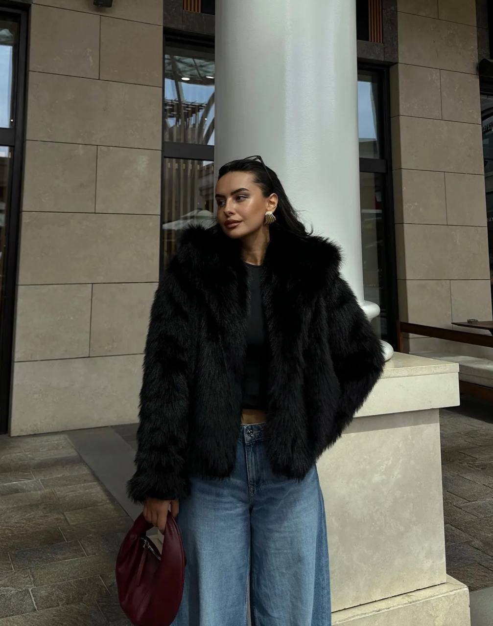 Faux Fur Jacket