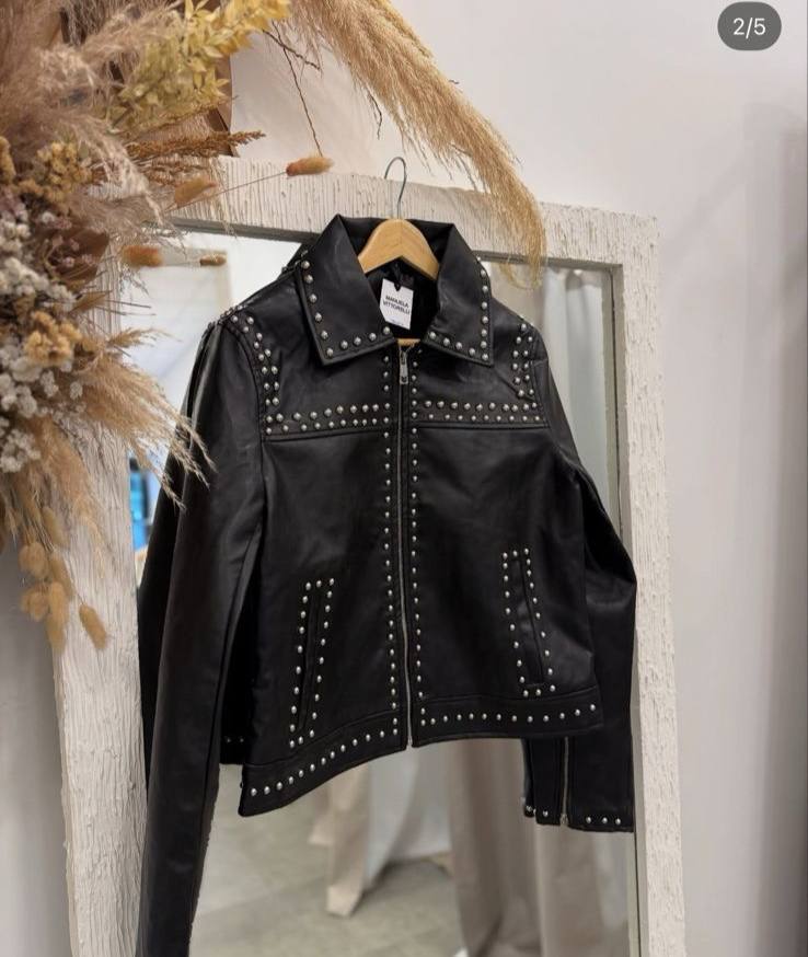 Studded Leather Jacket