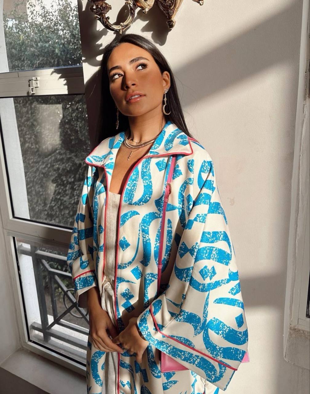 Elegant Printed Caftan